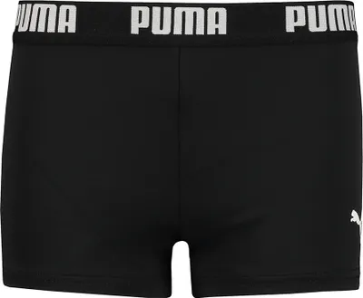 Produktbild von PUMA Badehose für Jungen SWIM BOYS LOGO Trunk Badeshorts Jungen schnelltrocknend Chlorbeständig, Farbe:Black, Bekleidung:116