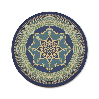 Produktbild von MuchoWow® Mauspad Mousepad Mandala altmodisch 40x40 cm - Mousepads - Maus Mat - Pad - Mausunterlage - Schreibtisch Accessoires