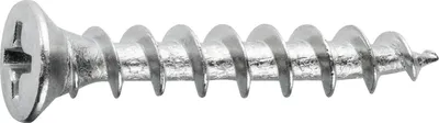 Produktbild von SFS-SPT/10 Beschlagschraube 4.3x16 PH 2 Stahl GS silber f. Kunststoffprofile