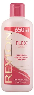 Obrázek produktu pro Revlon Flex Keratin šampon pro suché/poškozené vlasy 650ml