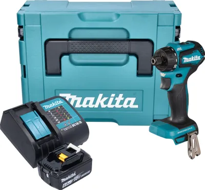 Immagine prodotto di Makita DDF 083 SG1J Trapano avvitatore a batteria 18 V 40 Nm 1/4'' brushless + 1x batteria ricaricabile 6,0 Ah + caricabatterie + Makpac