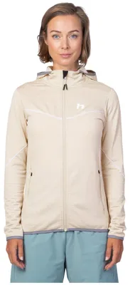 Produktbild von Hannah Dagnys Hoody Fleece Mit Durchgehendem Reißverschluss Beige 42 Frau Beige 42