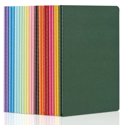 Image de Cahier A5, format 24 pièces, 12 couleurs, 30 feuilles de papier