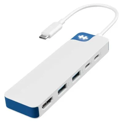 Produktbild von HyperDrive Flex 5 Port USB-C Hub Blue