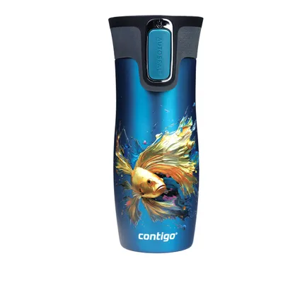 Produktbild von ContiGo! West Loop 2.0 Thermobecher 470ml - Biscay Bay- Goldfisch