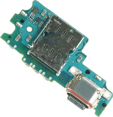 Produktbild von Ladebuchse für Samsung Galaxy S21 FE (SM-G990B) USB-C Platine Mikrofon Ladeanschluss Lade Eingang