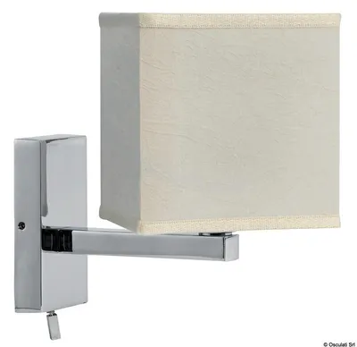 Immagine prodotto di Lampada in ottone cromato, orientabile, 1 pezzo