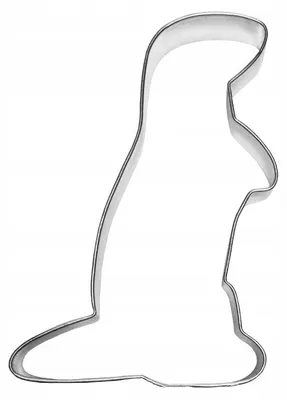 Produktbild von EkoForemki Łasica Ausstecher Keksform Edelstahl 8,1 cm