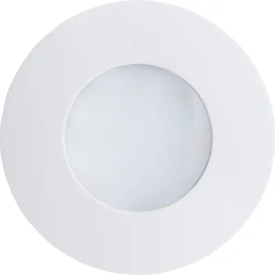 Produktbild von EGLO LED Einbauleuchte Margo, Einbaulampe aus Aluguss, Edelstahl und Glas, Farbe: Weiß, Ø: 8,4 cm, IP65