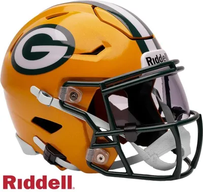 Produktbild von Riddell Speedflex Midi NFL Replica Helm Mittelgroß Green Bay Packers