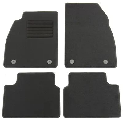 Fußmatten-Set für Opel Insignia, 11/2008-08/2013, 4-teilig, Schwarz