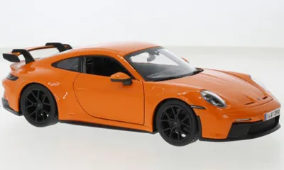 Produktbild von Bburago BBU18-21104ORANGE - 1/24 - Porsche 911 (992) GT3 orange - Neu