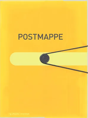 Image de Herlitz Chemise à élastique A4 PP Chemise à courrier transparente jaune