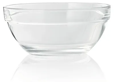 Produktbild von 42x Schüssel Glas Ø 14 cm, 520 ml Glasschüssel