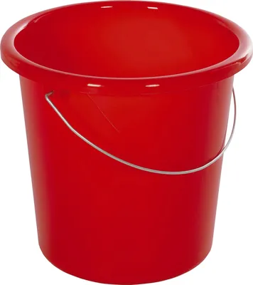 Produktbild von Eimer - Plastik, rund, 10 Liter, rot