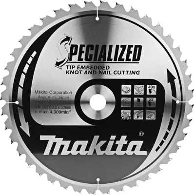 Produktbild von Makita Kreissäge 355X30X40Z >>>B-33152
