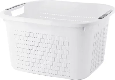 Produktbild von Wäschekorb 22 l COUNTRY, Farbe:Weiß
