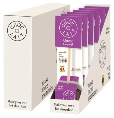 Produktbild von Heiße Schokolade MoMe Choc-o-lait Original Mocca, 6 x 33 g