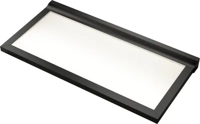 Produktbild von L&S Paper Shelf Tablarleuchte (LED-Wandboard) Länge 1200 mm Aluminium schwarz