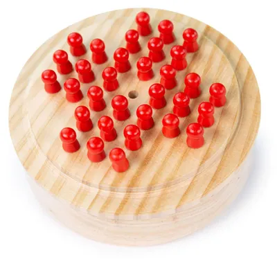 Produktbild von Bigjigs Toys Mini-Solitär aus Holz