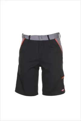 Produktbild von Planam Shorts Visline, Gr. 4XL schwarz/orange/zink