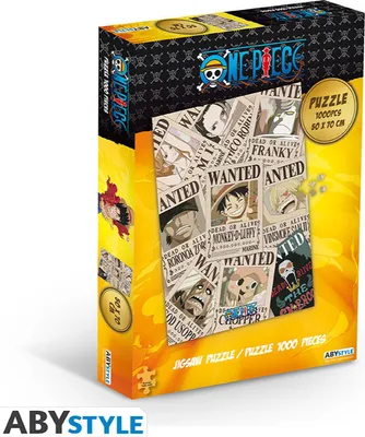 Produktbild von ONE PIECE - Jigsaw puzzle 1000 pieces - Wanted