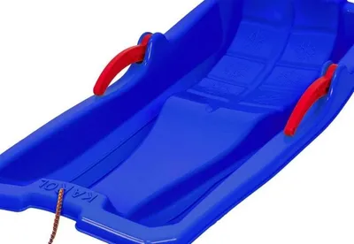 Produktbild von Bob KAROL blau mit Hebelsteuerung und Bremsen, 30 kg Tragfähigkeit, 9 kg Gewicht