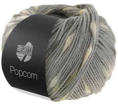 Produktbild von Lana Grossa - Popcorn 0011 grau beige grege camel