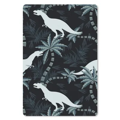 Produktbild von MuchoWow® Mauspad Mousepad Muster - Dino - Dschungel - Jungen - Mädchen - Kinder 18x27 cm - Mousepads - Maus Mat - Pad - Mausunterlage