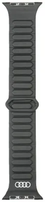 Zdjęcie produktu dla Pasek Audi Logo Magnetic Ring do Apple Watch 44/45/46/49mm czarny