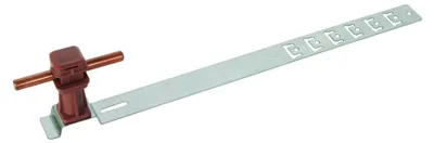 Produktbild von DEHN Dachleitungshalter UNIsnap NIRO/K-braun DLHUS8H36L335BRV2A