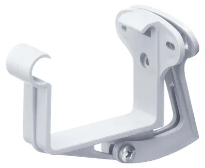 Produktbild von INEFA Stirnbretthalter justierbar Kastenrinne NW68 / 68mm Weiß