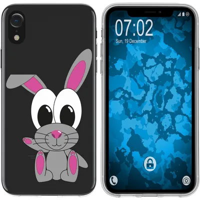 Produktbild von PhoneNatic Case kompatibel mit Apple iPhone Xr Silikon-Hülle Cutiemals M4