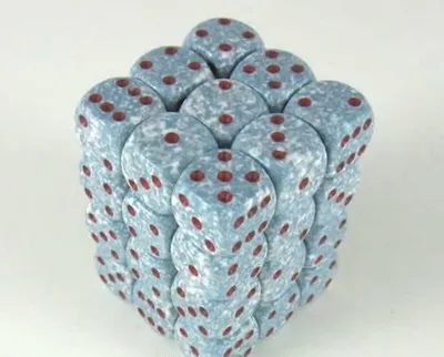 Produktbild von Chessex Air Speckled D6 12mm Würfelset (36 Stück)