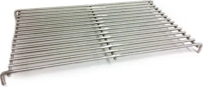 Produktbild von Edelstahlgrillrost für Duo Infrarotbrenner | 49x26,6cm | Edelstahl
