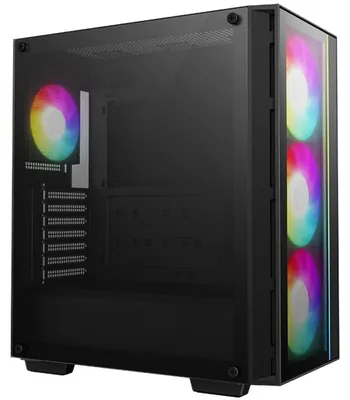Obrázok produktu pre DeepCool MATREXX55 V4 C, Midi Tower, PC, Čierna, ATX, micro ATX, Mini-ITX, ABS umelá hmota, SPCC, Hranie