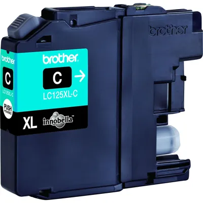 Produktbild von Atramentová náplň Brother LC-125XL pre DCP-J4110DW/MFC-J4410DW/J4510DW cyan (1.200 str.)