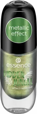 Produktbild von Essence HIDDEN JUNGLE effect nail lacquer, 8 ml, Grün, Färbung, Undurchsichtig, Glanz, Flasche