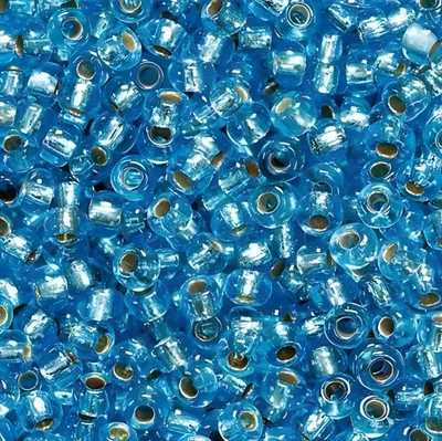 Produktbild von KNORR PRANDELL 216106340 Böhmische Rocailles Ø 25 mm Glas himmelblau
