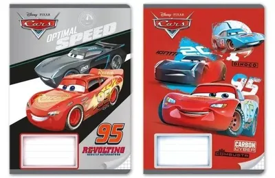 Produktbild von Notizbuch A5/32K, kariert, Cars (10 Stück) – Beniamin