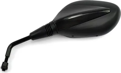 Immagine prodotto di Specchietto Sinistro HERT nero Ovale 143x83mm Passo destra D. 8x1.25 per KYMCO
