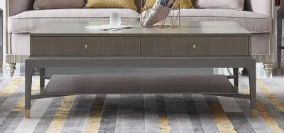 Produktbild von Klassischer Tisch Couchtisch Beistelltisch Sofa Design Wohnzimmer Holz Echtholz