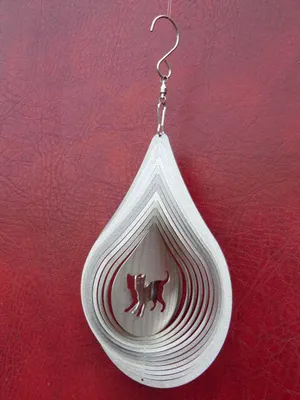 Produktbild von ES-Windspiel Katze laufend