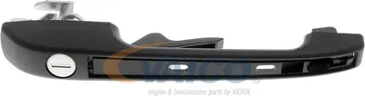 Produktbild von VAICO V10-6145 Türgriff mit Schließzylinder mit Schlüssel Vorne Rechts für VW GOLF II (19E, 1G1) Schwarz