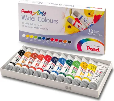 Produktbild von Aquarellfarben 12 Farben WFRS-12