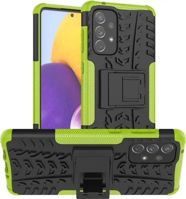 Produktbild von König Design Hülle kompatibel mit Samsung Galaxy A73 5G Kunststoff Soft Handyhülle - Handy Case Grün