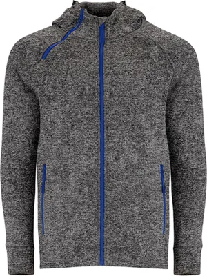 Produktbild von Roly CQ5064 | Uni Everest Jacket - Sweatjacke - Farbe: Heather Black 243 - Größe: XL