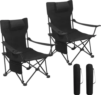 Produktbild von Ultimate Outdoor Klapstuhl - Tragbarer Stuhl - Verstellbarer Stuhl - Robuste 600D Oxford-Stoff - Leicht und kompakt - Inklusive Becherhalter - 58,5 cm x 88,5 cm x 83 cm (sitzend), 101 cm x 70 cm x 83 cm (liegend)