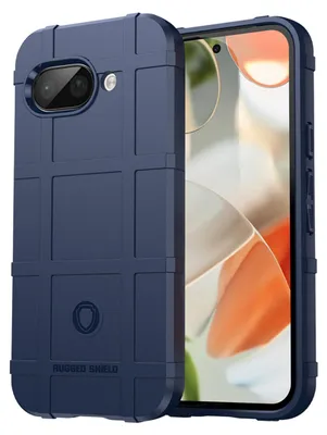 Produktbild von MobyDefend Hülle für Google Pixel 9a - Rugged Shield Schutzhülle - Blau