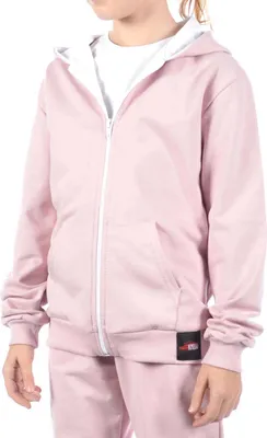 Produktbild von KMISSO Mädchen Kapuzen Sweatjacke Hoodie Lachs 116